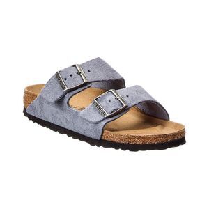 Birkenstock Arizona Narrow Suede Sandal, Blue
